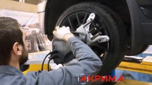 Регулировка развал схождения на стенде Hunter