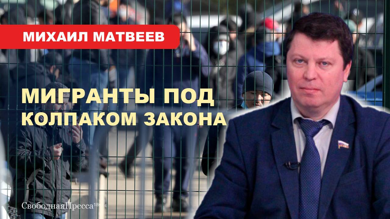 Михаил Матвеев: Мигранты под колпаком закона смотреть онлайн