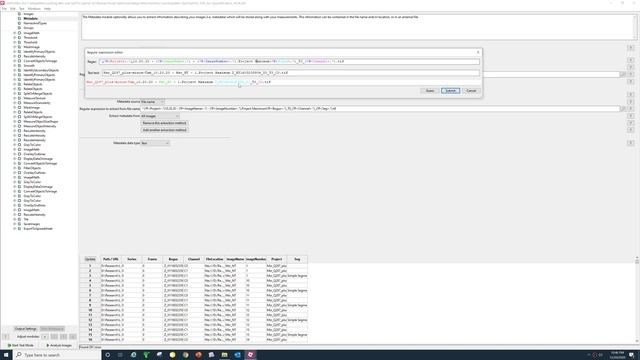 Metadata extraction from file names in cell profiler смотреть онлайн