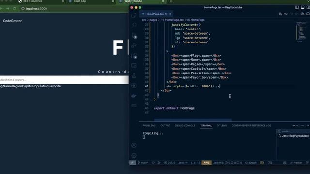 Build and Deploy a Fully Responsive Website with React, Typescript & an API смотреть онлайн