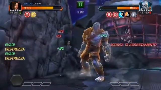 QUAKE VS KORG AW NODE 49 MCOC смотреть онлайн