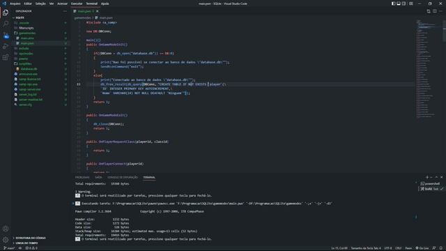 SAMP SQLite - Criando uma tabela смотреть онлайн