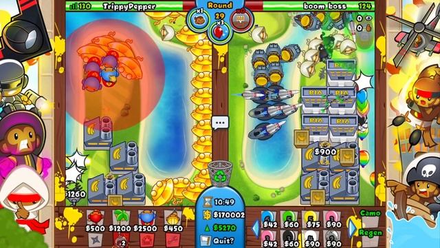 Meet The BEST LATEGAME Megaboost Strategy EVER! (Bloons TD Battles) смотреть онлайн