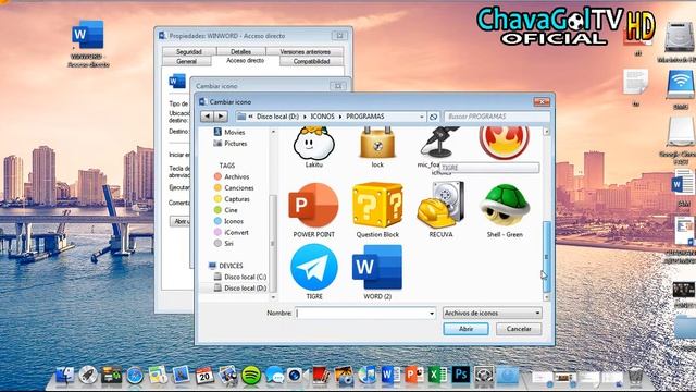 ★ COMO CAMBIAR LOS ICONOS DE OFFICE (WORD, POWER POINT, EXCEL) - 2020