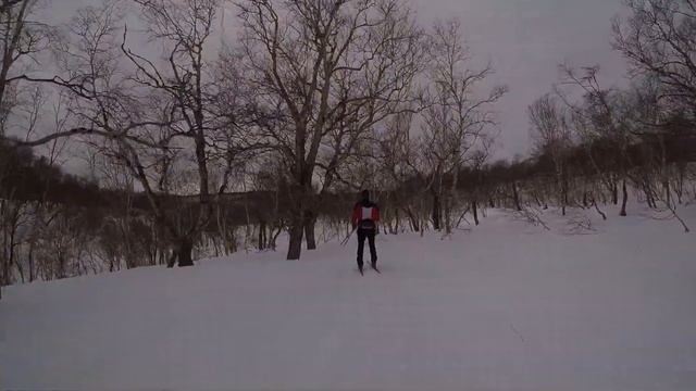Лыжные покатушки на Вачкажец - Камчатка смотреть онлайн