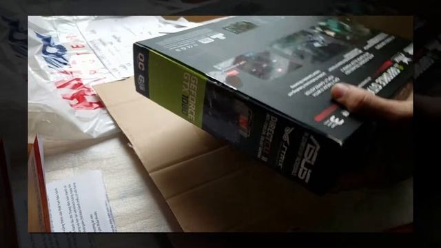 Unboxing ASUS Strix GeForce GTX 1060 DC2O6G смотреть онлайн