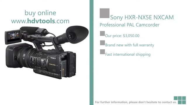 Sony HXR-NX5E NXCAM Price $3050 Brand New with Warranty смотреть онлайн