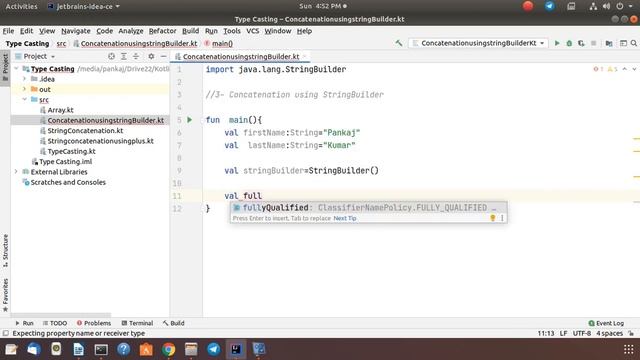 # Kotlin Programming Part-7 (String Concatenation using StringBuilder) смотреть онлайн