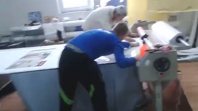 Самая быстрая интерьерная печать на дешевом китайском плоттере! смотреть онлайн