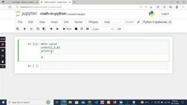 math methods in python