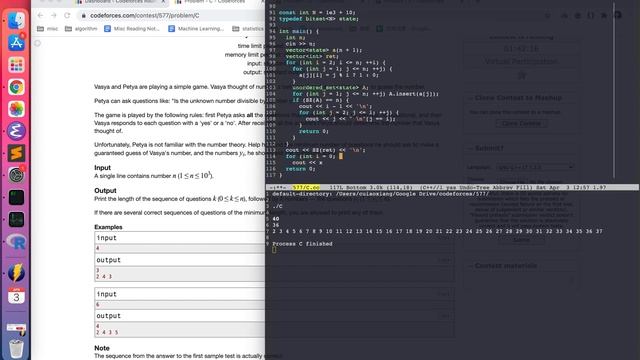 Codeforces Round #319 (Div. 2) (Virtual) смотреть онлайн