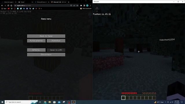 How to make a 1.19 server that can be joined on eaglercraft,bedrock,and Java! смотреть онлайн