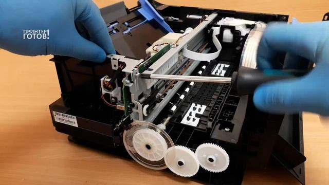 Разбор принтера Epson L3100. Как снять материнскую плату.