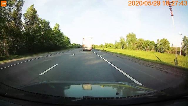 Беспредел на нижегородских трассах: М7, Кстовский район смотреть онлайн