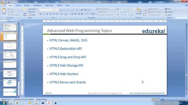 Web Development with HTML5, CSS3 & JavaScript | Edureka смотреть онлайн