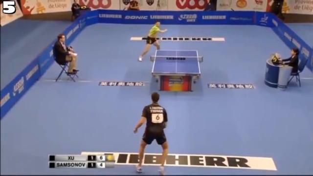 ITTF Top 10 Table Tennis Points of 2013 смотреть онлайн