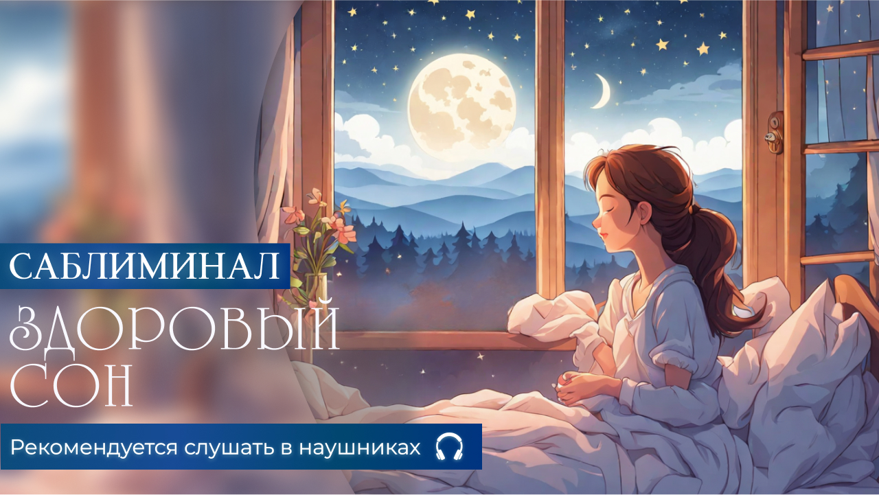 САБЛИМИНАЛ - НОЧНАЯ ГАРМОНИЯ: Нажми и попробуй обрести Спокойный Сон??? смотреть онлайн