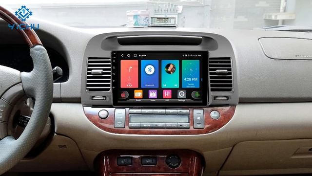Auto Electronics 9 Inch Android 12.0 Car GPS Navigator Multimedia Player for Toyota Camry 2000 смотреть онлайн