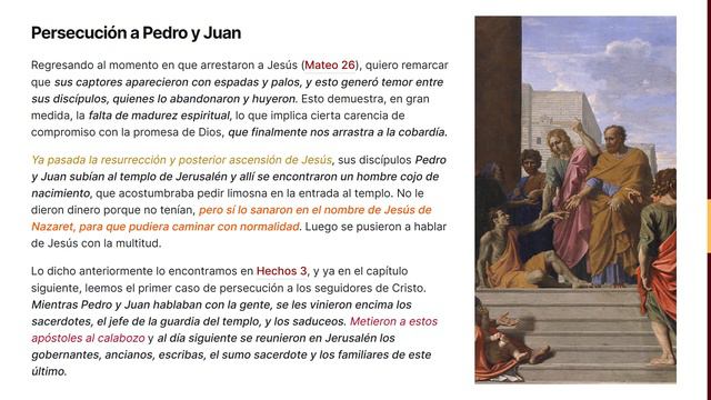Persecución a Jesús - Cárcel para Pedro y Juan - Martirio de Esteban смотреть онлайн