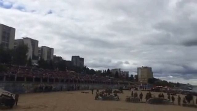 27 июля 2014 года. День ВМФ в Самаре. Реконструкция боя "70 лет со дня освобождения Севастополя" смотреть онлайн