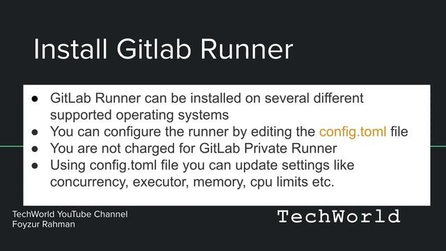#7 Gitlab Runner Docker in 8 mins | Gitlab CI/CD Pipeline смотреть онлайн