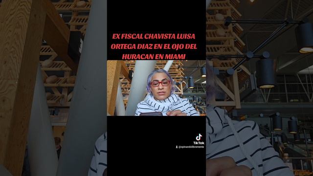 MIAMI._ EX FISCAL CHAVISTA LUISA ORTEGA DIAZ EN EL OJO DEL HURACAN смотреть онлайн