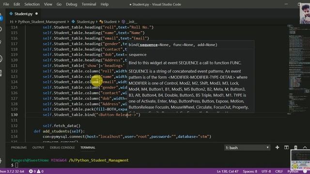 How to make a Student Management System in Python with Database #Hindi - Part 2 of 2 смотреть онлайн