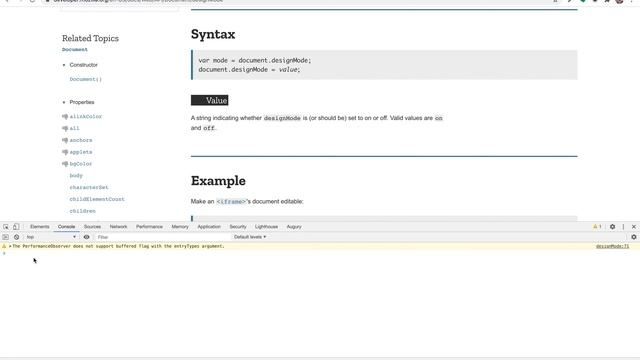 Document Design Mode | Play with html | How to use document.designMode() смотреть онлайн