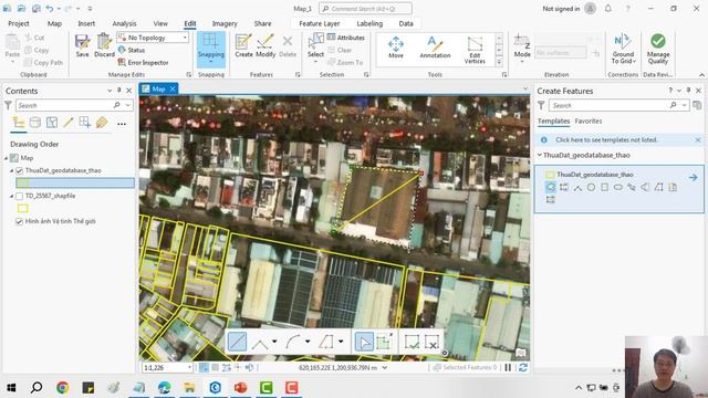 ⭐ Bài VII.51_THANH EDIT_Tạo Đối Tượng Mới Create Features Trong Phần Mềm ArcGIS Pro 3.02 смотреть онлайн