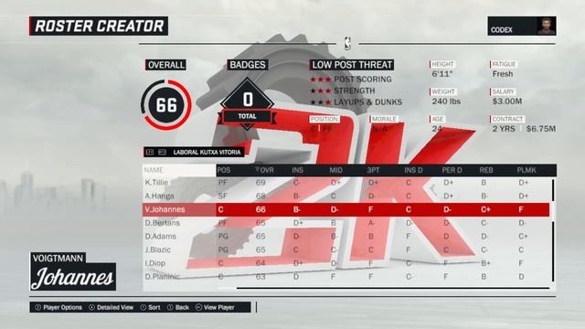 How to transfer player in NBA 2K17 (edit roster) смотреть онлайн