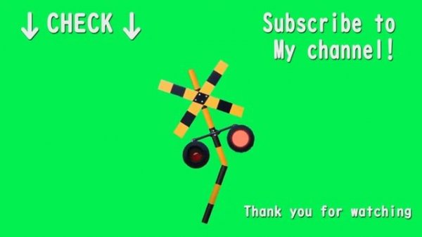 【踏切アニメ】ふみきりカンカンのライブ 555  Railroad crossing daily live 555 ♫