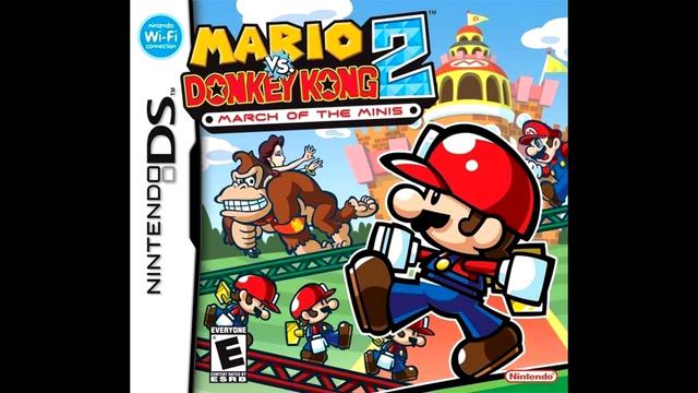 1st Floor, Mushroom Mayhem I - Mario vs. Donkey Kong 2: March of the Minis (OST) смотреть онлайн