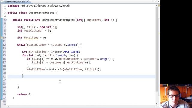 Codewars SupermarketQueue смотреть онлайн