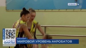Чемпионат края по спортивной акробатике проходит в Краснодаре