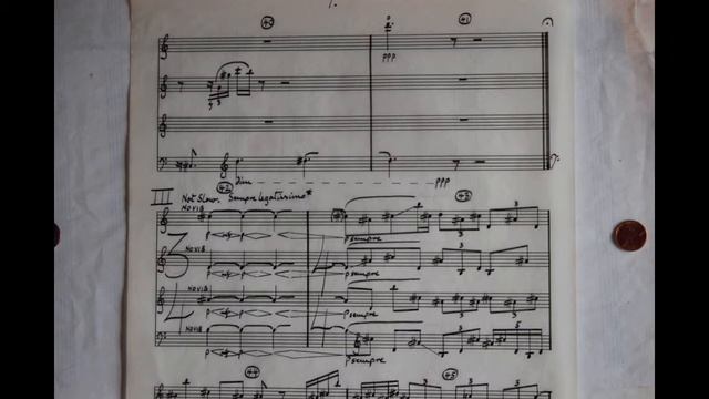 Five Pieces for Four Flutes (and a piccolo) 1979 complete смотреть онлайн