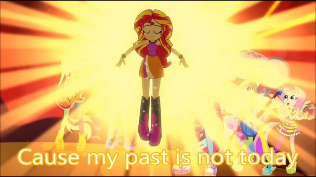 Friendship Games Sunset Shimmer My Past is Not Today Lyrics смотреть онлайн