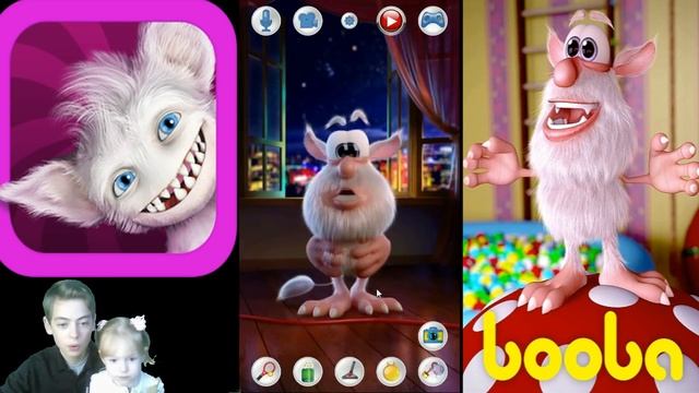 ГОВОРЯЩИЙ СПУНИ И БУБА ИГРА мультик кто смешнее Детская веселая игра видео для детей #SVG смотреть онлайн