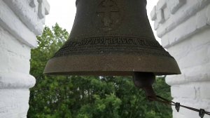 Звонарь Ксения на колокольне храма Святой Троицы город Тутаев 28.07.2019