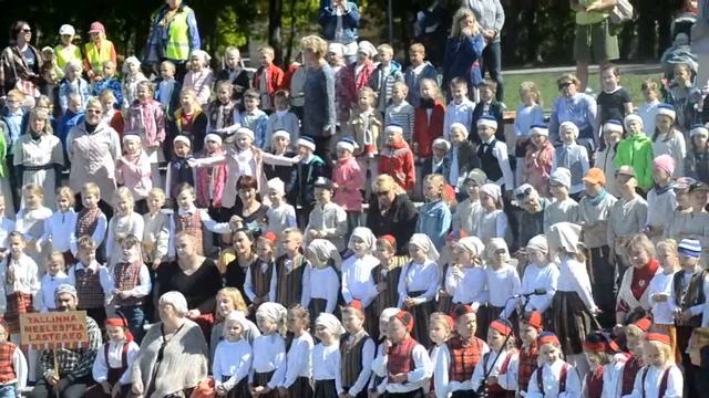 Праздник песни детских садов Haabersti 2019 смотреть онлайн