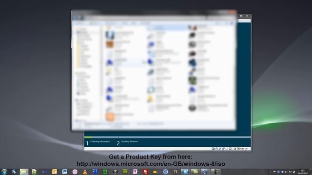 Installing Windows 8 Consumer Preview in a VirtualBox Virtual Machine (VM) смотреть онлайн