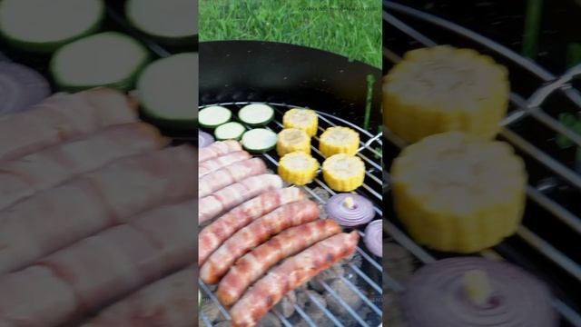 Готовим СОСИСКИ БАРБЕКЮ! Сочные и аппетитные сосиски, бережно завернутые в нежный бекон смотреть онлайн