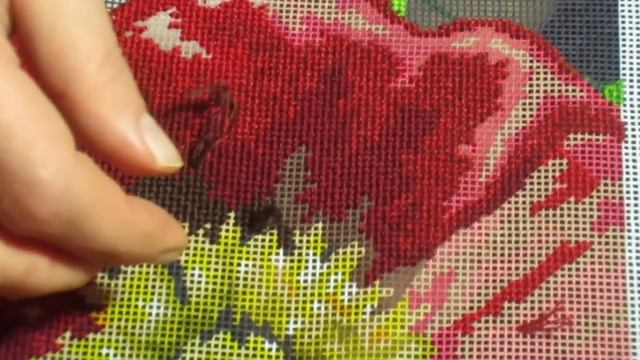 29. Гобелен - это просто! Или как я вышиваю свой первый гобелен по цветам смотреть онлайн