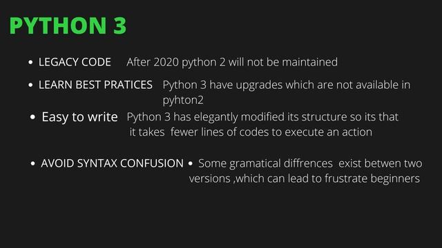 #3 DIFFRENCE BETWEN PYTHON 2 AND PYTHON3 смотреть онлайн