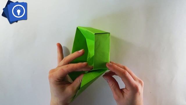 Коробочка оригами и Роза из бумаги (поделки) смотреть онлайн