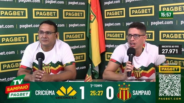 ?AO VIVO | CRICIÚMA X SAMPAIO | BRASILEIRÃO B 2023 | NARRAÇÃO LAERCIO JUNIOR смотреть онлайн