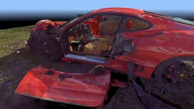 Ferrari 3D Scan смотреть онлайн
