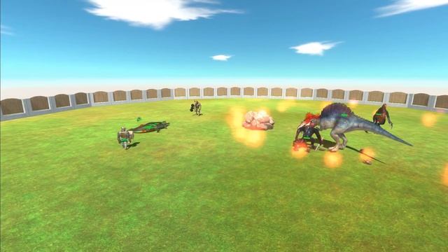 BATTLE ROYALE : All Mini Boss ( 5 Rounds ) - Animal Revolt Battle Simulator