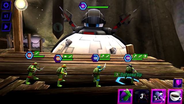 ALL CLASSIC TURTLES vs NEW TECHNODROME BOSS (TMNT LEGENDS) смотреть онлайн