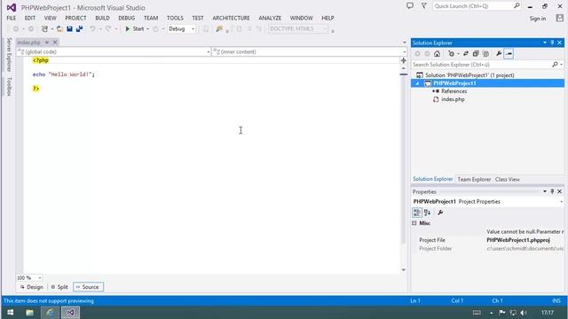 Installing PHP Tools for Visual Studio 2013 смотреть онлайн