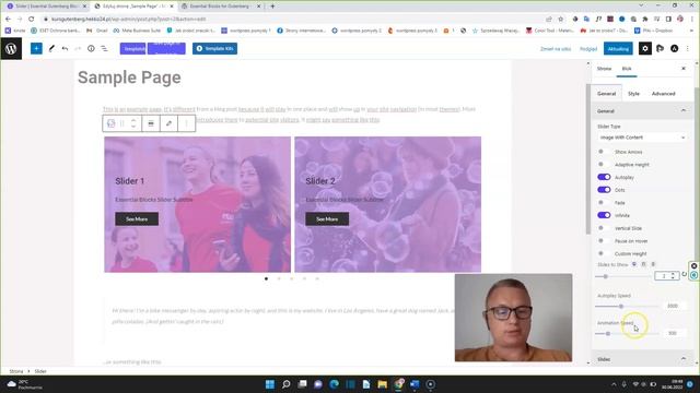WordPress Gutenberg - Darmowy Efektowny Slider Krok Po Kroku [2022] смотреть онлайн